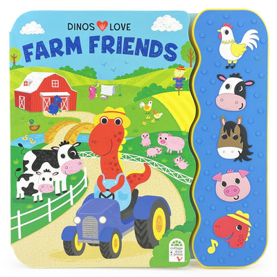 Dinos Love Farm Friends Sound Book