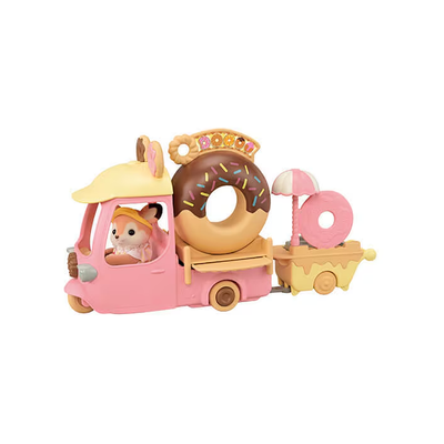 Calico Critters Dip Dip Donuts Wagon