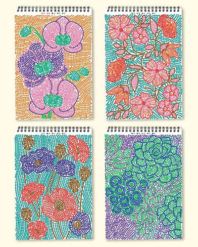 Lifelines FlowArt Guided Meditation Dot-By-Letter | Botanicals