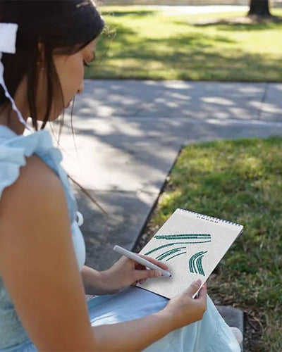 Lifelines FlowArt Guided Meditation Dot-By-Letter | Landscapes