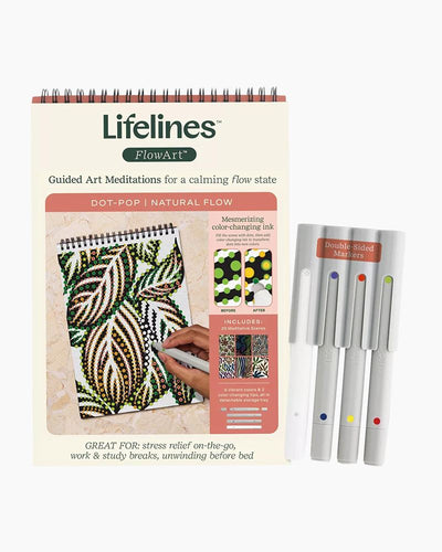 Lifelines FlowArt Guided Meditation Dot-Pop | Natural Flow