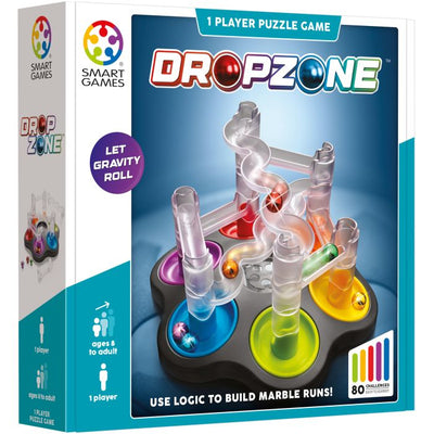 DropZone Marble Run Logic Game