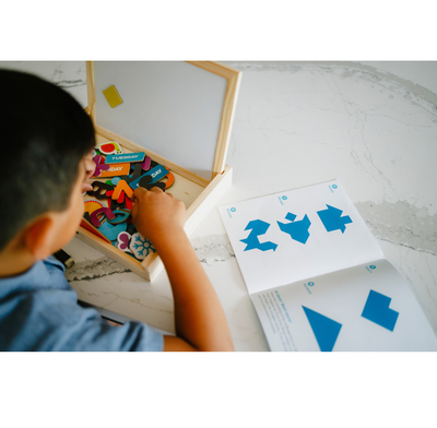 Easel Jr. Magnetic Dry Erase and Chalkboard