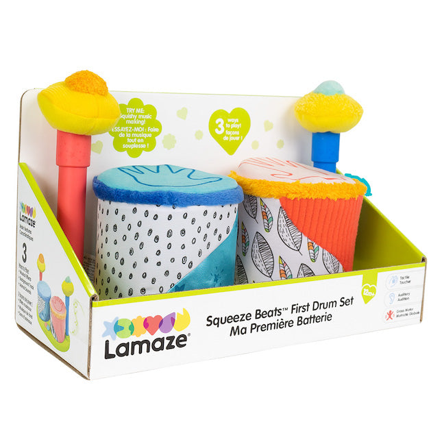 Lamaze Squeeze Beats First Drum Set