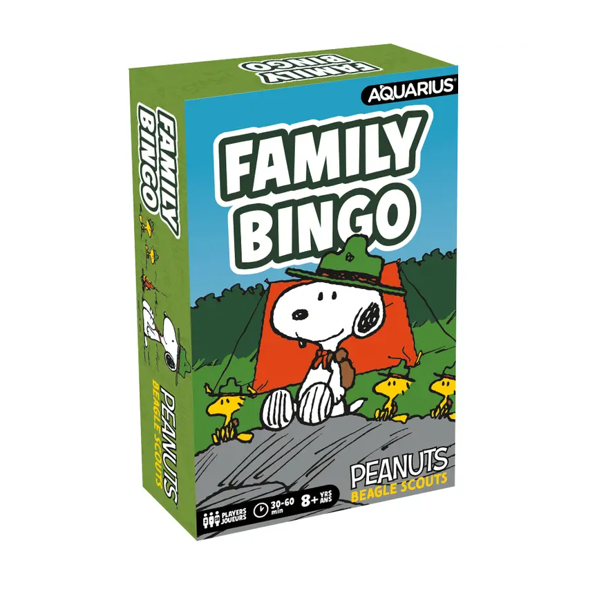 Peanuts Family Bingo