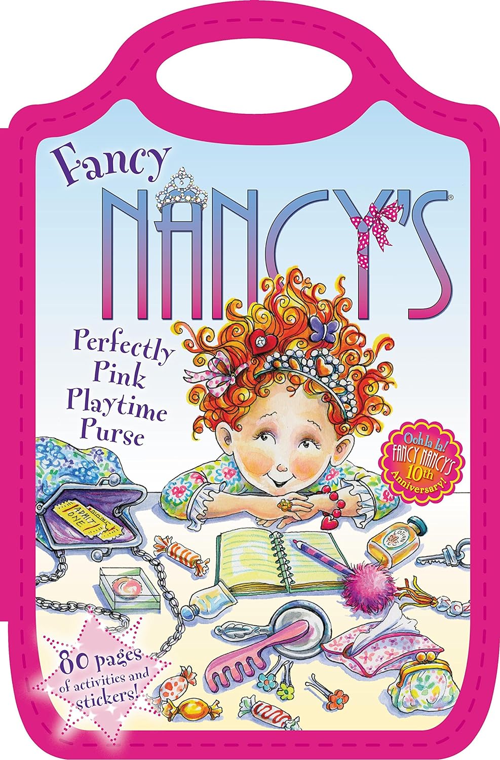Fancy Nancy's Perfectly Pink Playtime Purse Activity Book