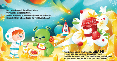 Farts in Space Scratch and Sniff Board Book