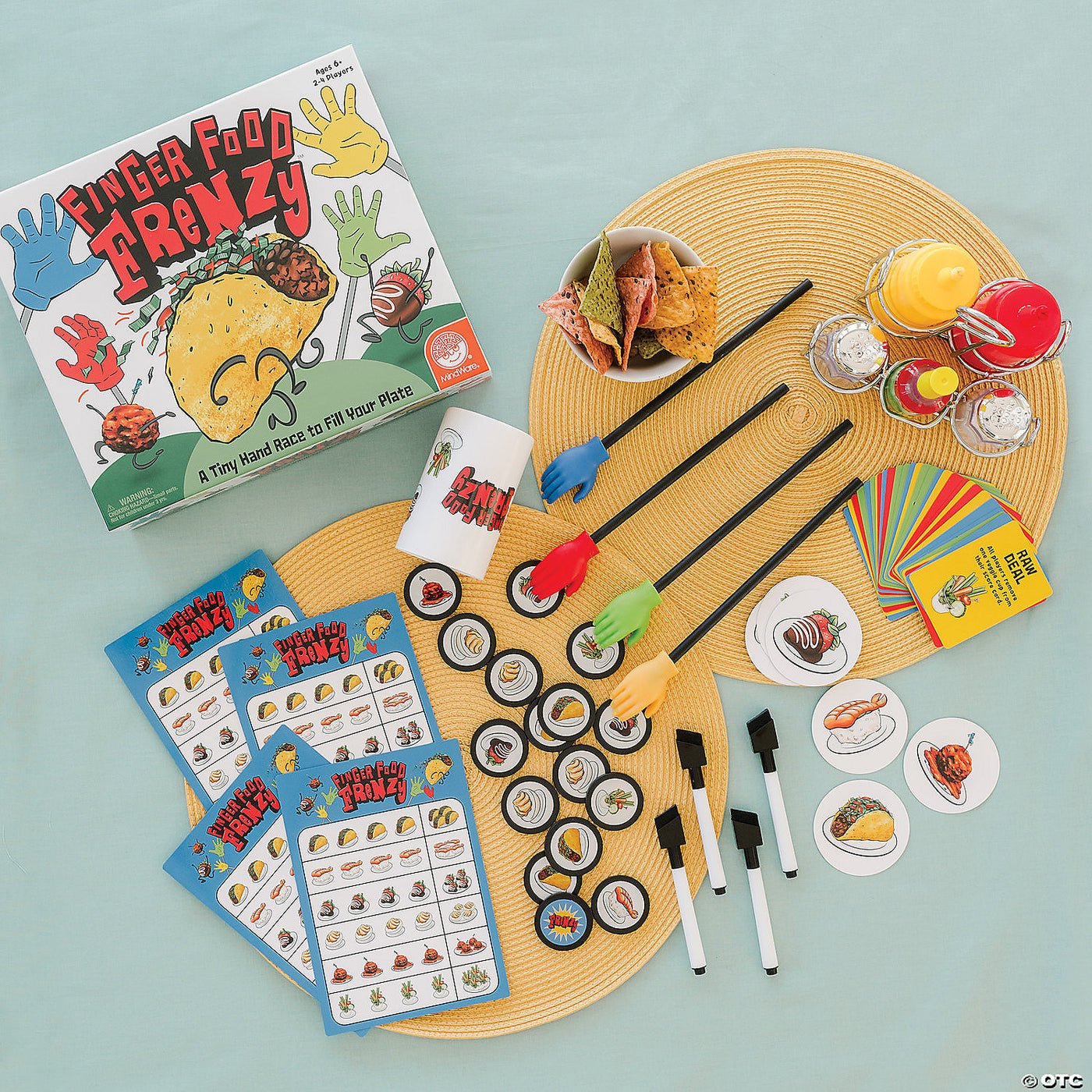 Finger Food Frenzy Family Board Game