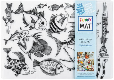 Funny Mats - Colorable & Reusable Place Activity Mats - Click to Pick!