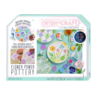 Wish*Craft Flower Power Pottery