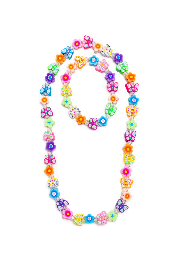 Flutter Flowers Jewelry Set