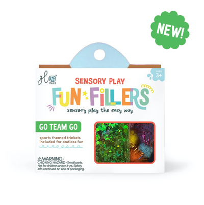 Sensory Jar Fun Fillers - Go Team Go!