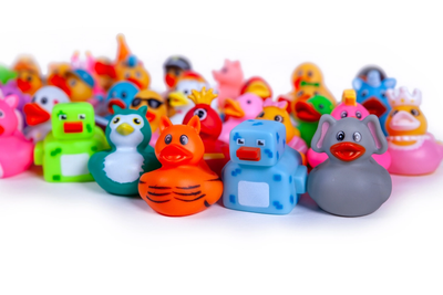 Funky Duckies Set of 5 Rubber Ducks