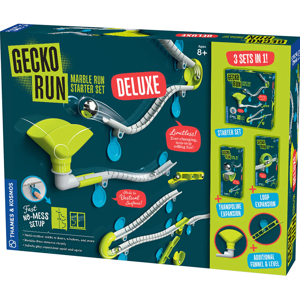 Gecko Run Marble Run Deluxe Set