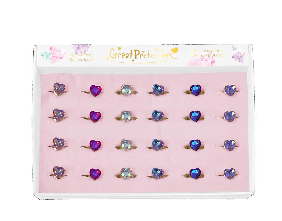 Gem of My Heart Spinner Rings Gem of My Heart Spinner Rings