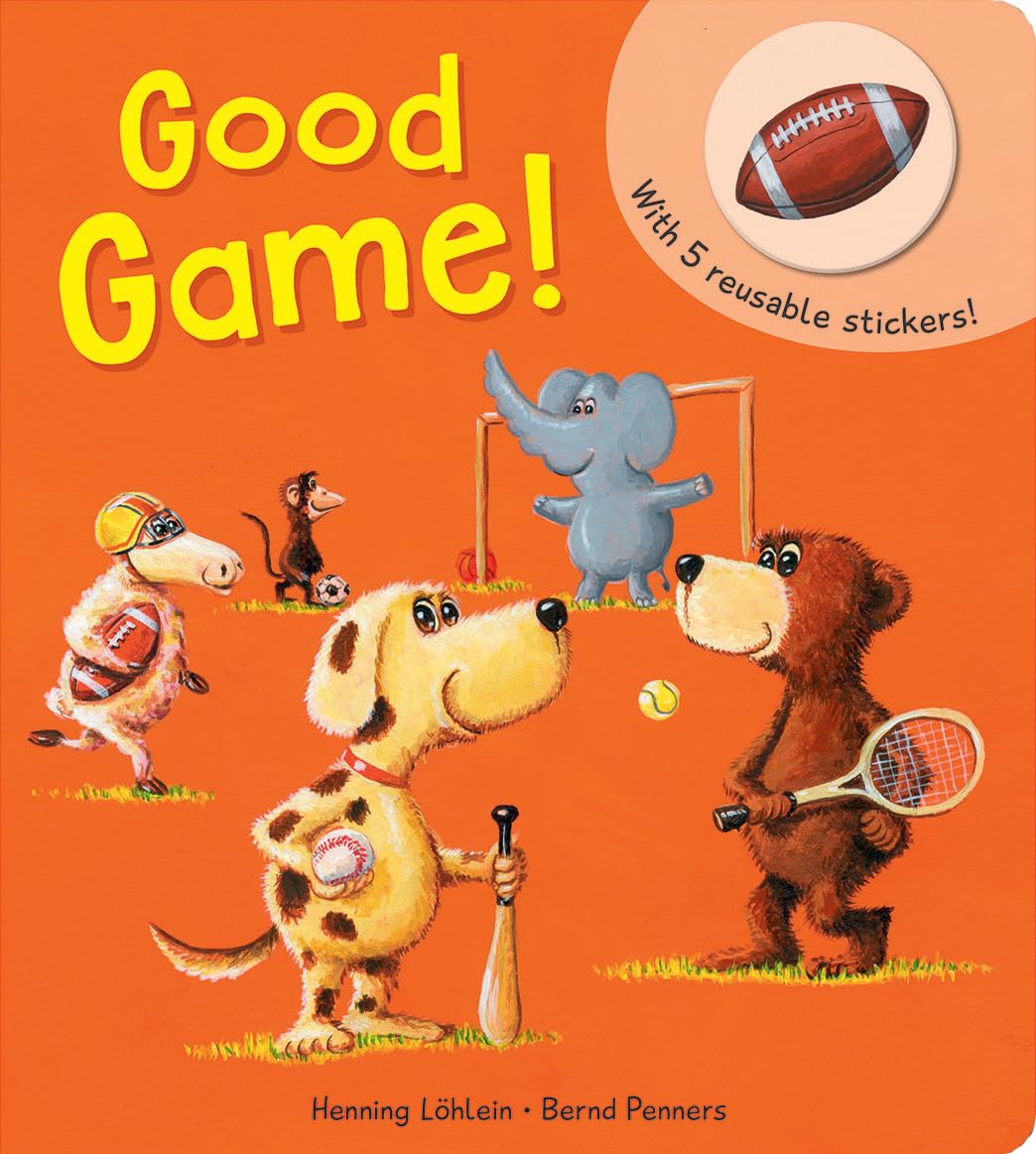 Good Game! Reusable Interactive Sticker Story Book