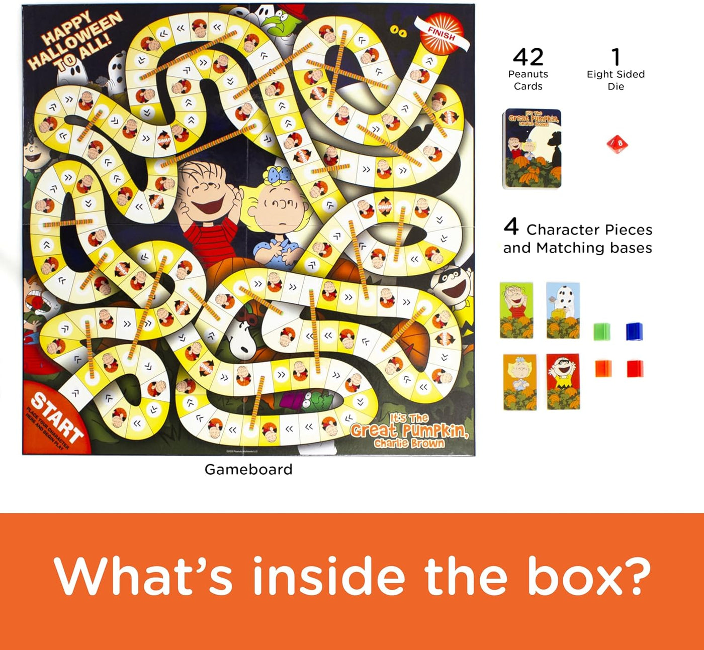 It's the Great Pumpkin, Charlie Brown Halloween Journey Board Game