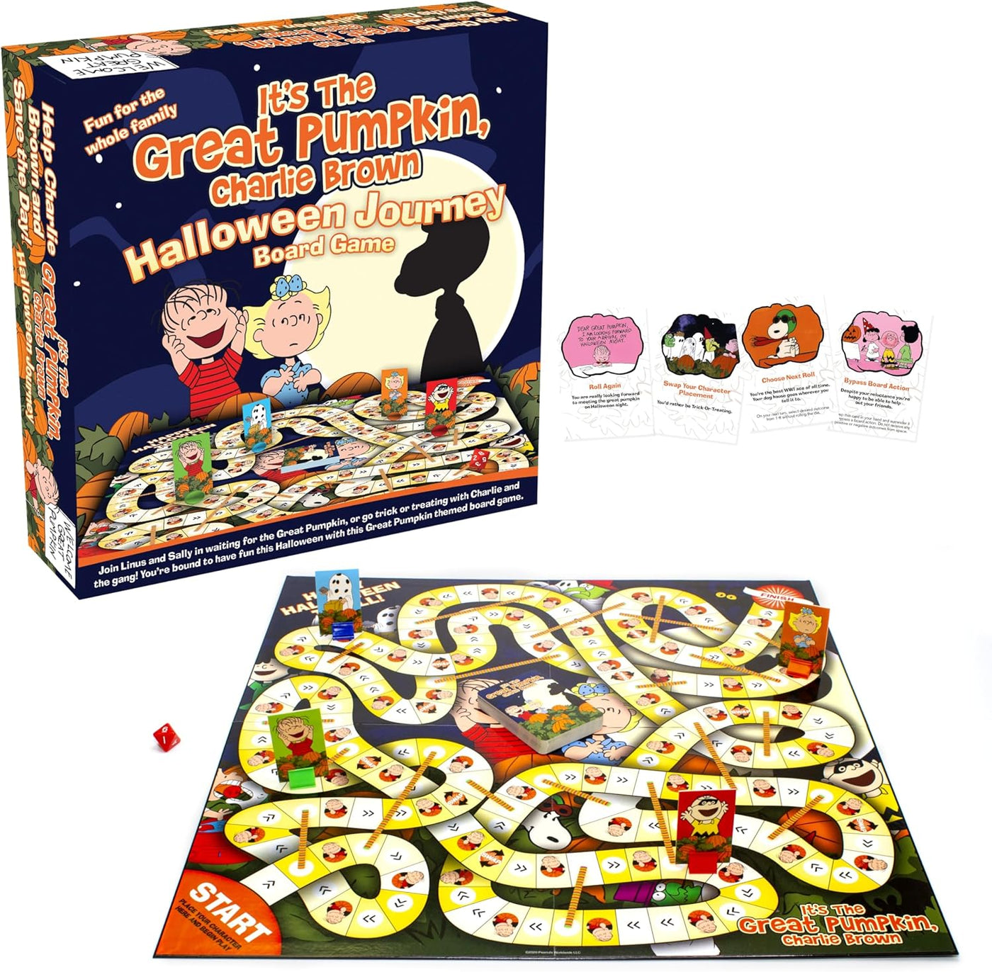 It's the Great Pumpkin, Charlie Brown Halloween Journey Board Game