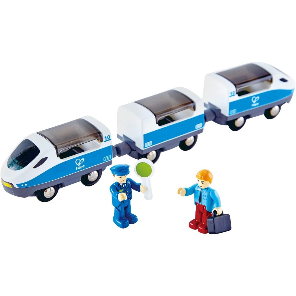 Intercity Train Wooden Train Set