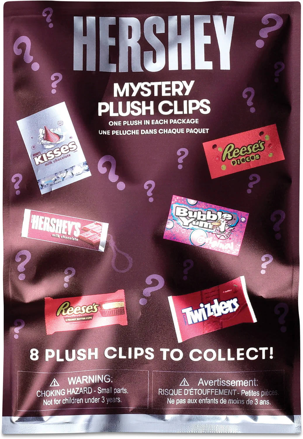 Hershey's Mystery Plush Clips (sold separately)