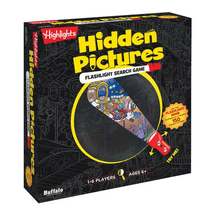 Highlights Hidden Pictures Flashlight Search Game