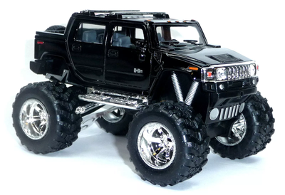 5" 2005 Hummer H2 SUT Off Road Big Foot Die Cast Pull Back