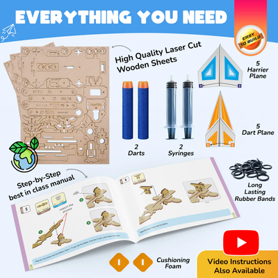 Smartivity Hydraulic Plane Launcher