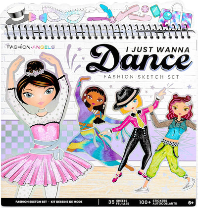 I Just Wanna Dance Fashion Sketch Set