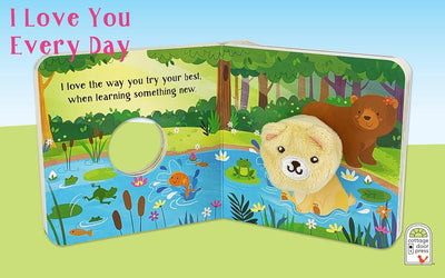 I Love You Every Day Finger Puppet Board Book