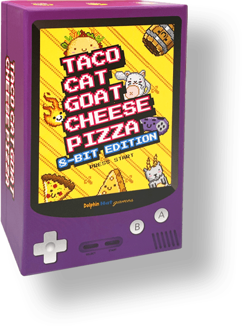 Taco Cat Goat Cheese Pizza 8-Bit Edition