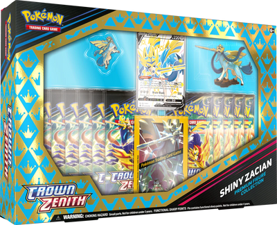 Pokémon S&S Crown Zenith Premium Figure Collection: Shiny Zamazenta or Zacian
