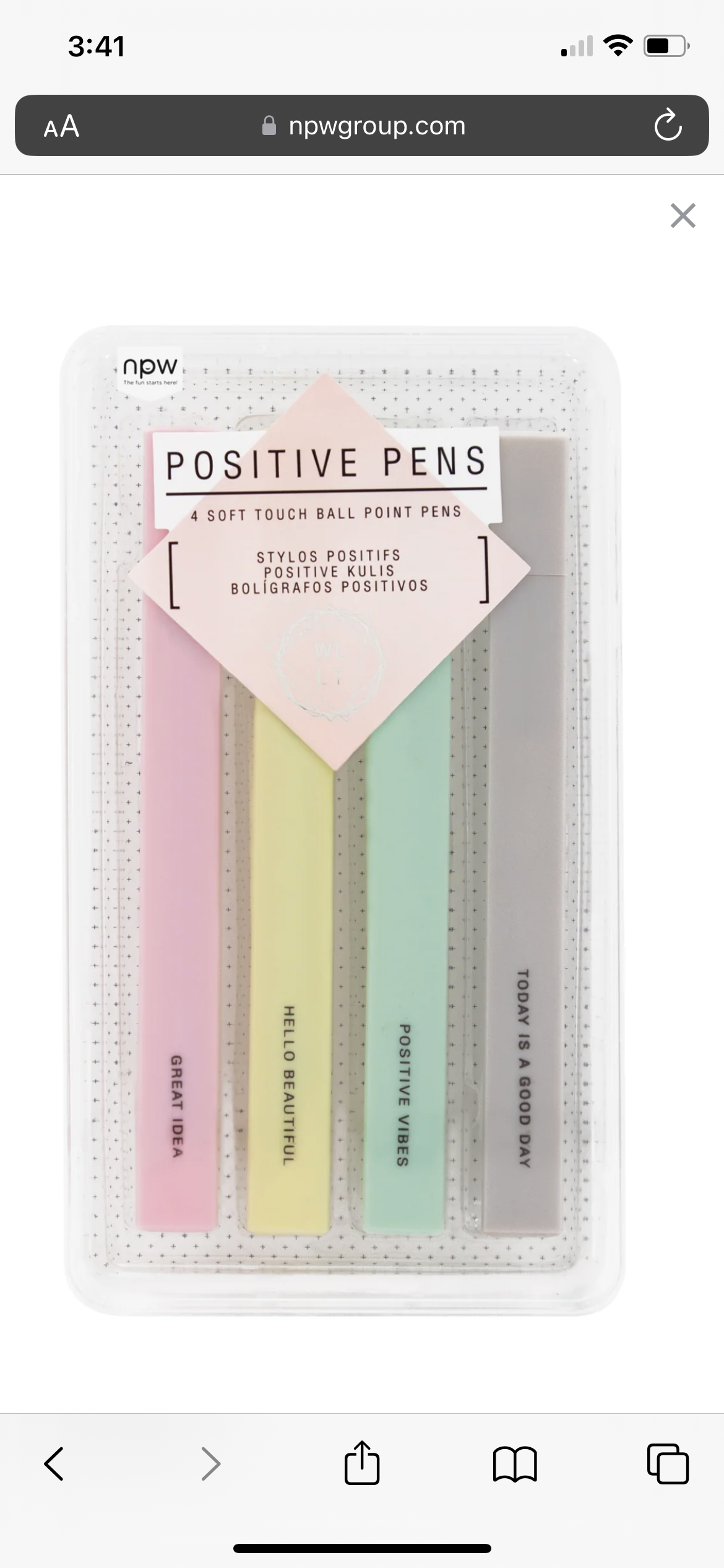 Positive Pens