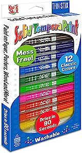 Thin Stix, 12 count of Classic Colors