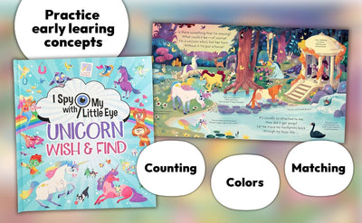 I Spy with My Little Eye Unicorn Wish and Find