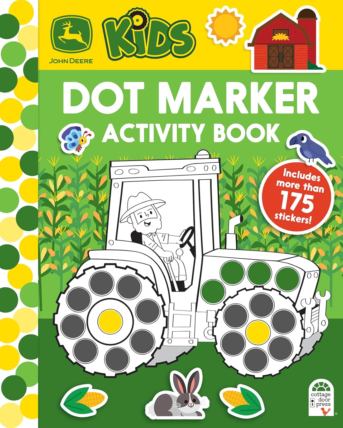 John Deere Dot Marker Activity Book
