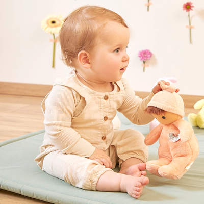 Tender Baby Zinnia Fabric Doll