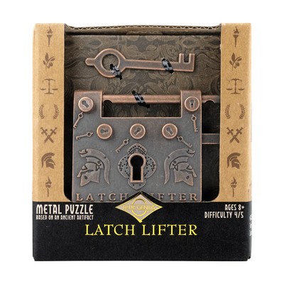 Latch Lifter Trick Lock- Roman Key and Lock Puzzle