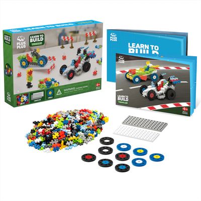 Plus Plus Go! Learn to Build Vehicles Set