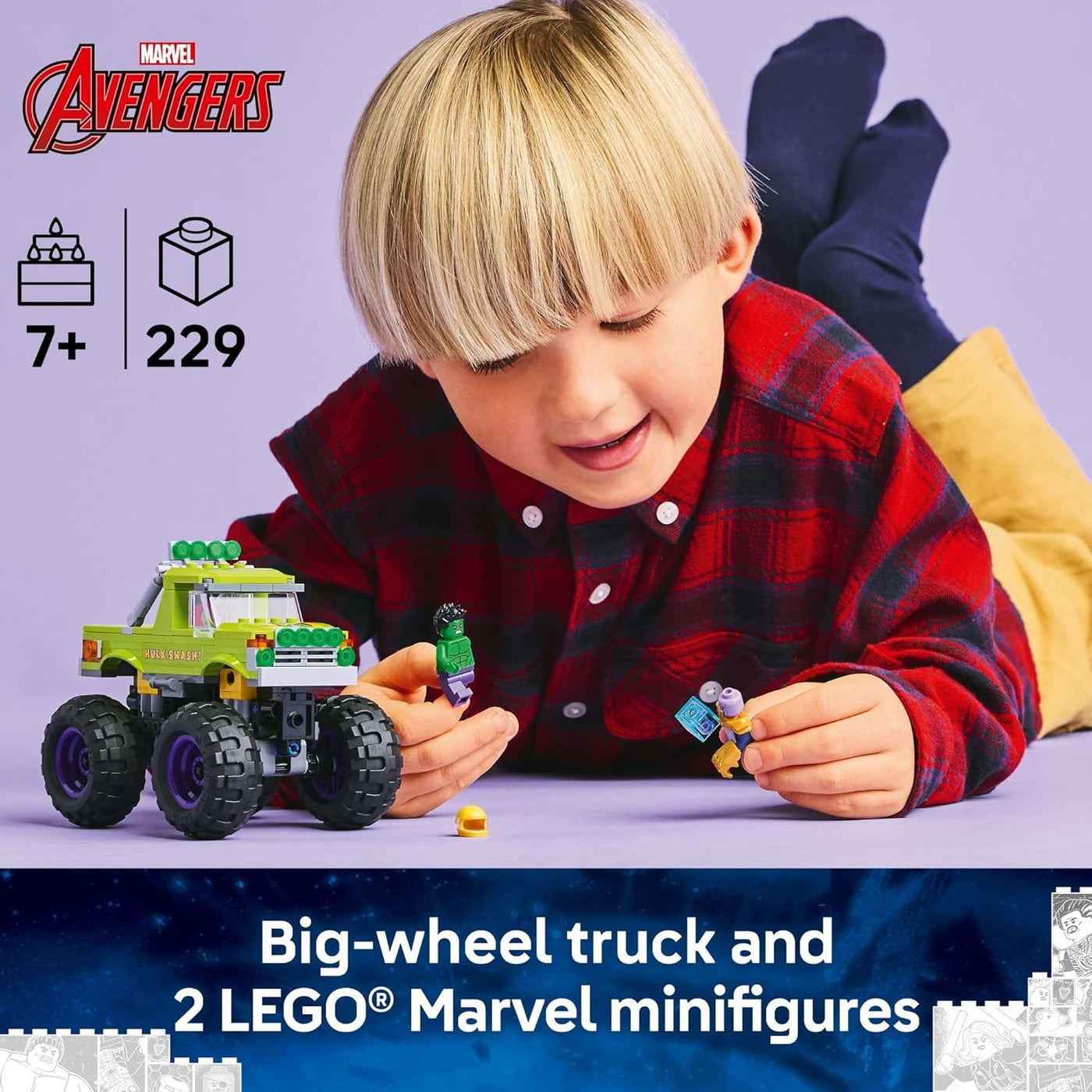 Lego The Hulk Truck vs. Thanos