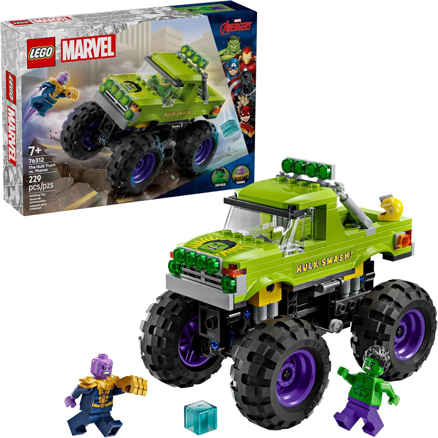 Lego The Hulk Truck vs. Thanos