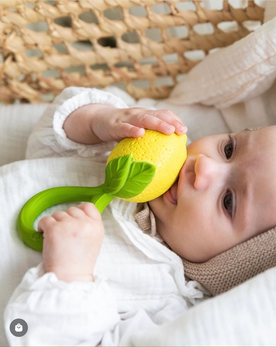 Lemon Rattle Toy