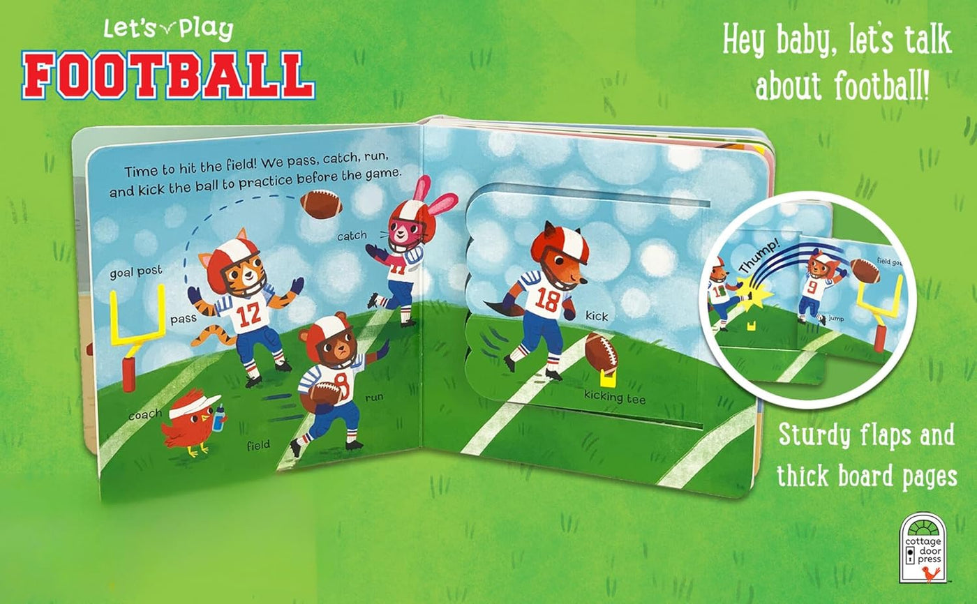 Let's Play Football Lift-a-Flap Book