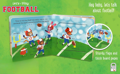 Let's Play Football Lift-a-Flap Book