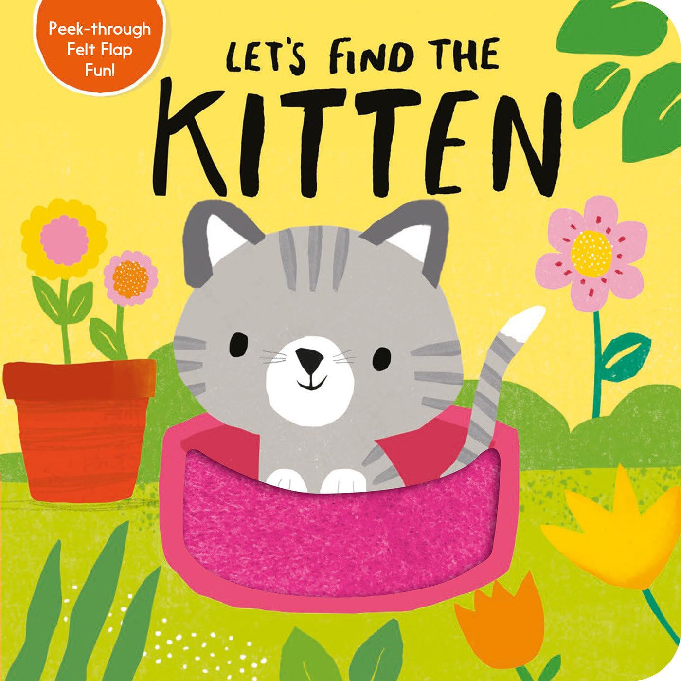 Let's Find the Kitten Tiger Tales Peek-Through Board Book