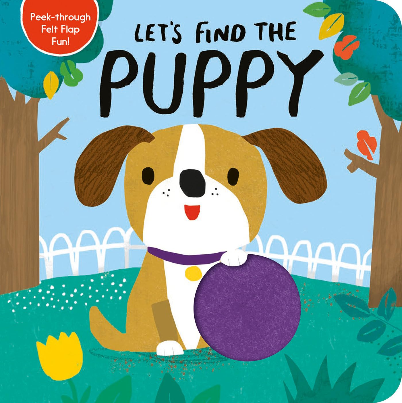Let's Find the Puppy Tiger Tales Peek-Through Board Book