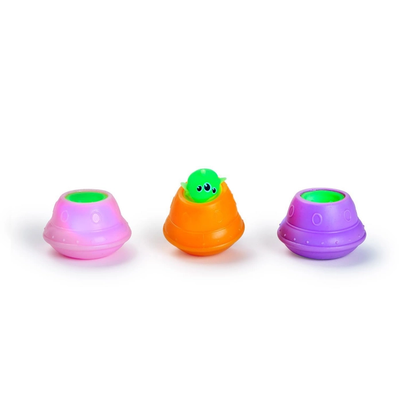 Squeeze and Pop Up Light Up UFO