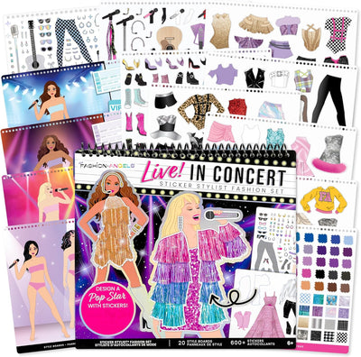Live! In Concert Sticker Stylist Fashion Set
