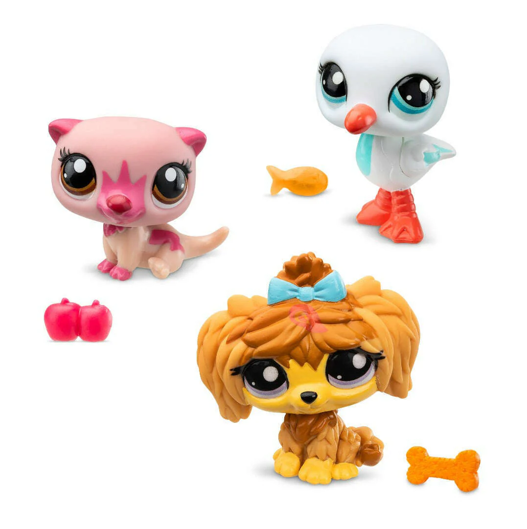 Littlest Pet Shop Pet Trio Tubes Series 2