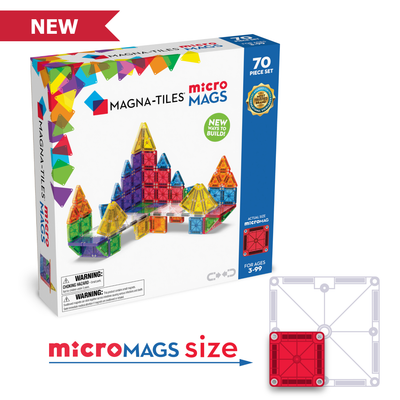 Magna-Tiles Micro Mags 70 Piece Set