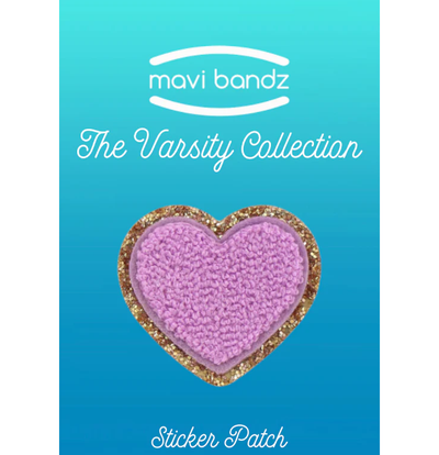 Varsity Collection Heart Sticker Patch